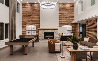 Twin Peak • Fireplace Plaster
